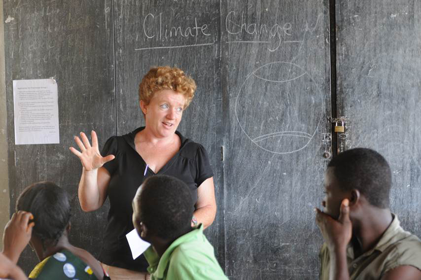 Miriam Mason-Sesay runs EducAid, a network of free schools in Sierra Leone