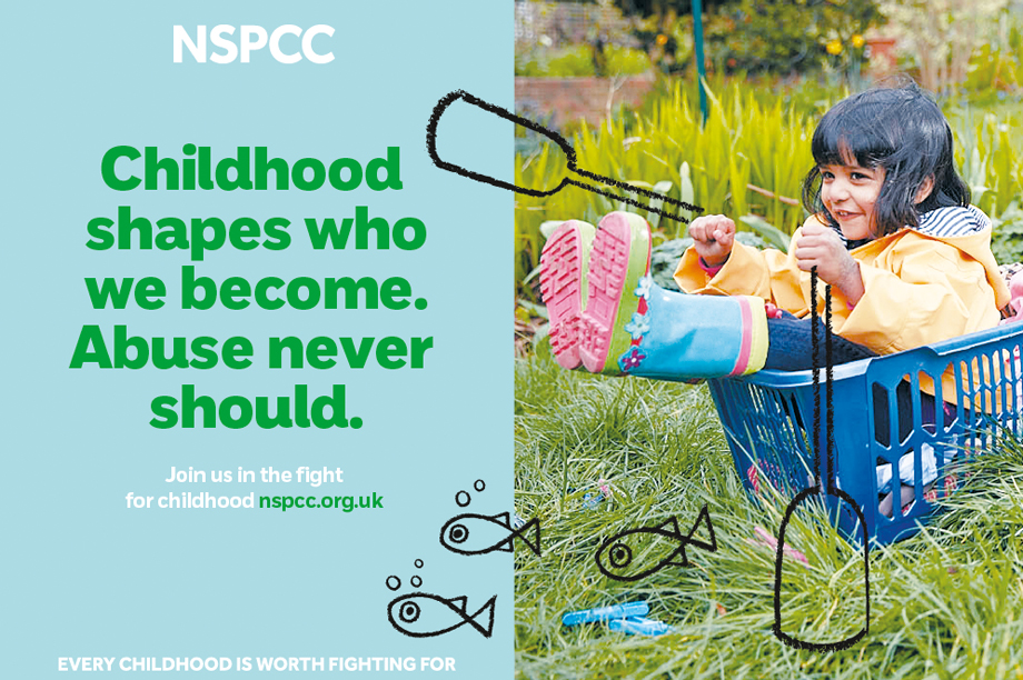 The NSPCC has updated its slogan and logo