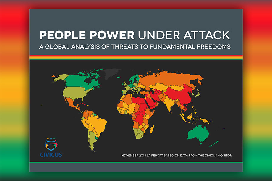 Civil society under 'serious attack' in majority of countries, says