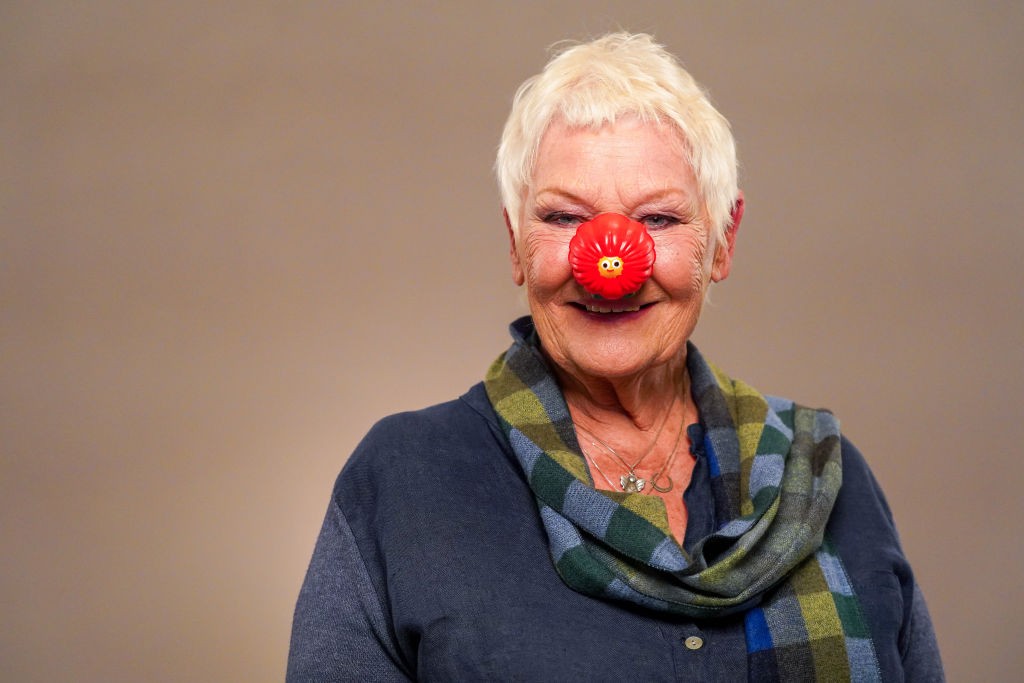 Dame Judi Dench backs Red Nose Day 2021 (Photograph: Jacqui Black/Comic Relief/Getty Images)