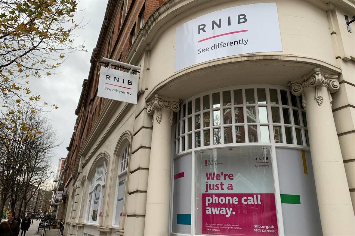The RNIB's offices in central London