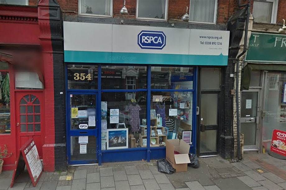 The RSPCA's shops in Richmond, which is due to close (Photograph: Google)