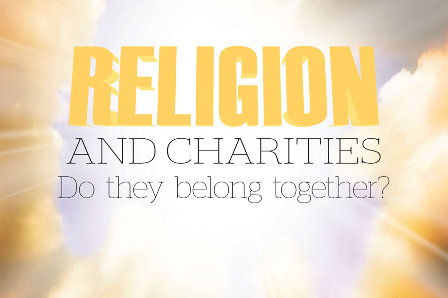 The link between faith and charity is no longer taken for granted