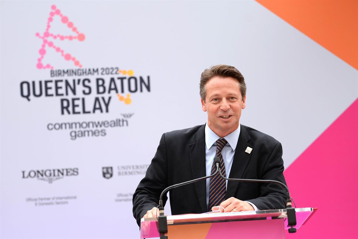 Nigel Huddleston (Photograph: Eamonn M. McCormack/Getty Images for Birmingham 2022 Commonwealth Games)
