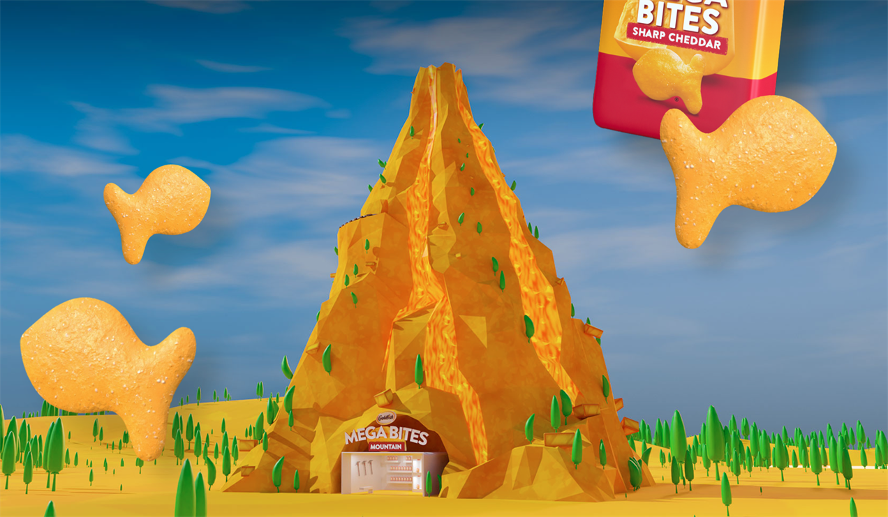 goldfish mega bites sharp cheddar