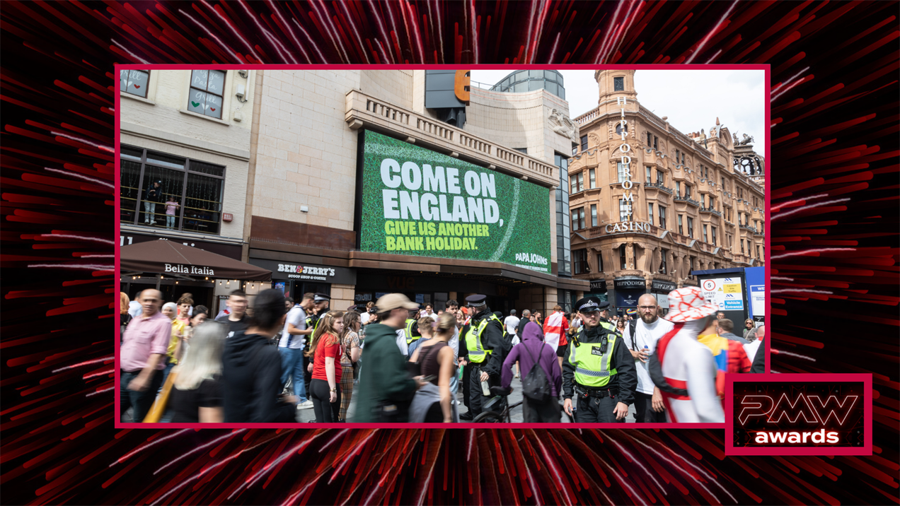 Food, Drink and Alcoholic Beverages winner: Bicycle London with Papa Johns