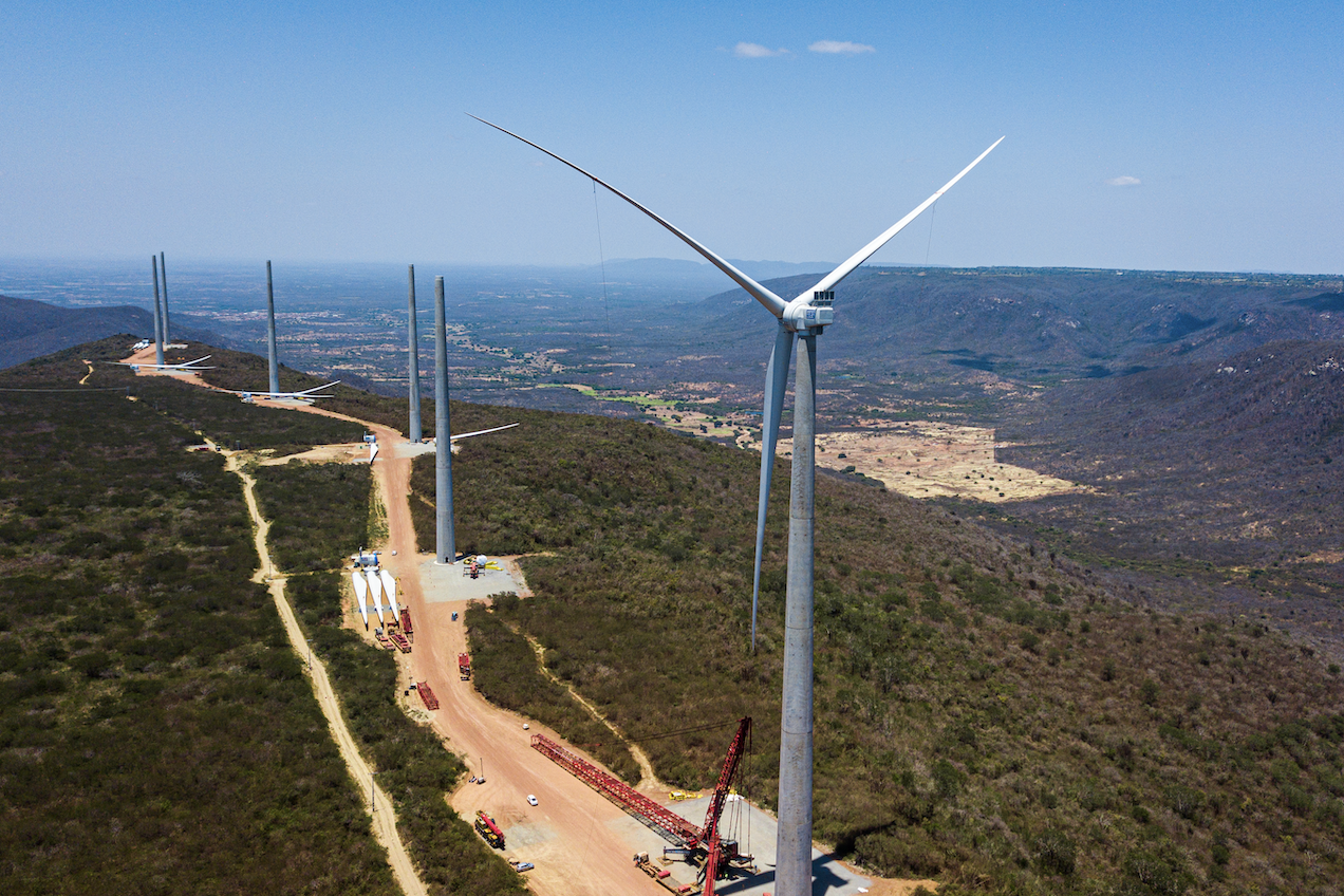 First wind farm commissioning in Brazil - ENDIPREV