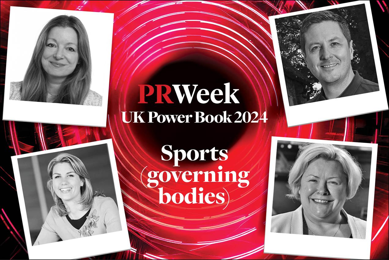 PRWeek UK Power Book 2024: Top 10 in Sports (governing bodies)