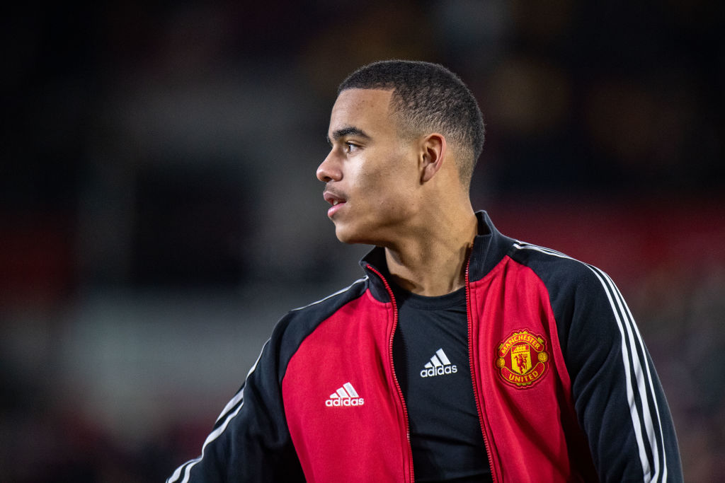 Mason Greenwood listed as first-team player on Man Utd's website