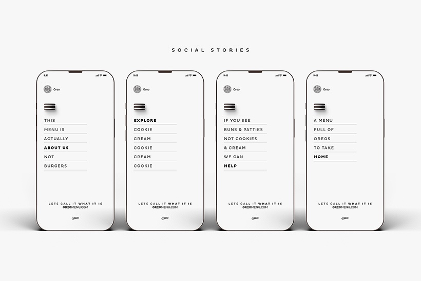 Oreo claims the hamburger menu as its own | PR Week