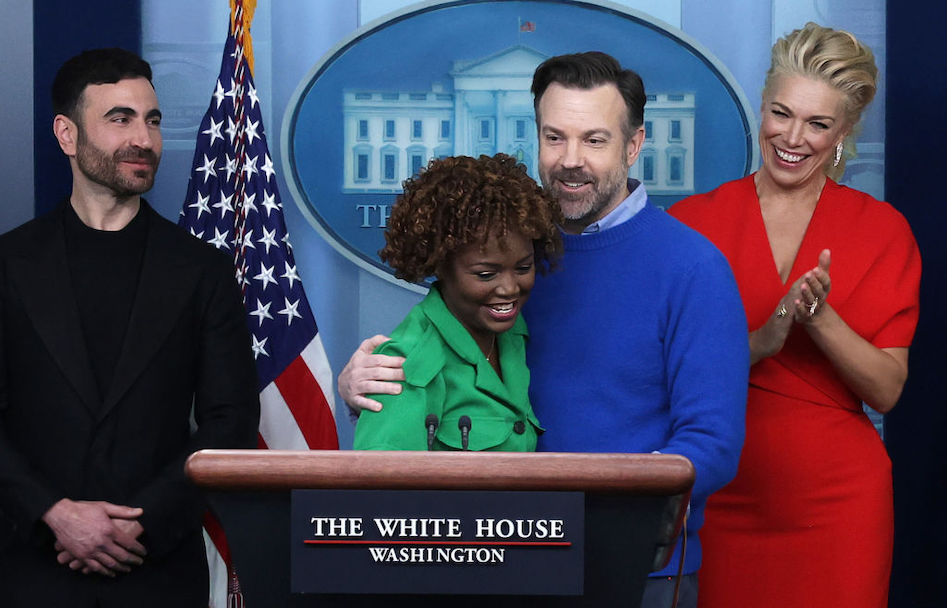 Ted Lasso' cast visits White House, highlights importance of mental health  – The Guilfordian