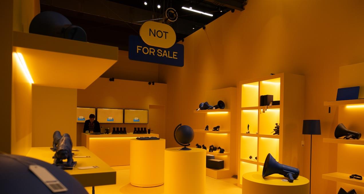 Not a product in sight: Ukrainian agency promotes purpose at World