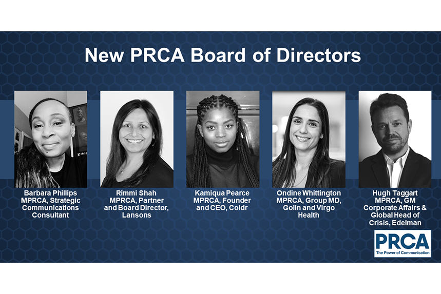 The PRCA unveils diverse new board | PR Week UK