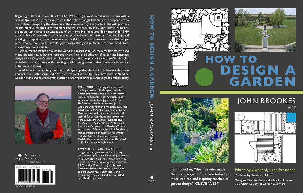 New John Brookes garden design book to be published HortWeek