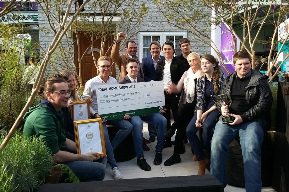 Writtle University College Wins Garden Design And Build At Ideal Home