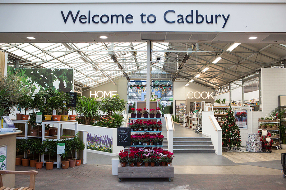 Cadbury garden store centre