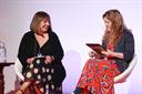Alessandra Bellini and Maisie McCabe in conversation at Media 360