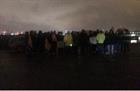 Protest over Port Clarence biomass-plant hiring