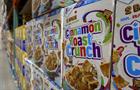 Boxes of Cinnamon Toast Crunch in Costco
