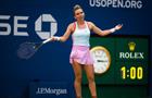 Simona Halep at the US Open Tennis Championships on August 29, 2022.