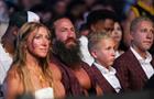 Influencer Brian "Liver King" Johnson attends the UFC 276 event at T-Mobile Arena