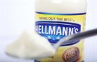 Hellmann's Mayonnaise bottle with spoon