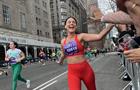 Jennifer Miller running NYC Half