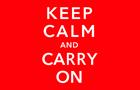 Keep Calm and Carry On poster