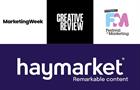 Marketing Week, Creative Review, Festival of Marketing and Haymarket logos