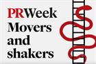  PRWeek Movers and Shakers logo showing a snake climbing a ladder