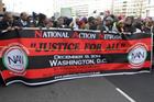 The Washington, DC, rally attracted more than 40,000 people