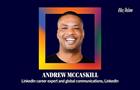 Headshot of Andrew McCaskill with pronouns he-him