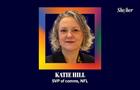 Headshot of Katie Hill with pronouns she/her