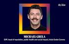 Headshot of Michael Grela with pronouns he-him