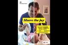 Share the Joy campaign still