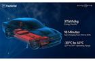 CGI render of electric car showing battery inside