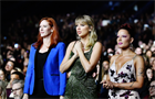 Tree Paine, Taylor Swift, and Halsey attend the 2019 American Music Awards