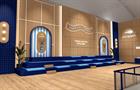 The American Express Card Member lounge at the US Open