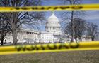 Image of the US Capitol behind caution tape