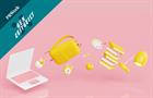 School supplies icons. School bag, laptop, analog clock, books, apple, lamp, pencils, brush and palette. 3D render