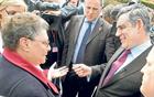 Regrettable remark: Gordon Brown met his match with Mrs Duffy