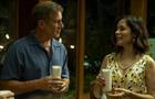 Jason Isaacs, Parker Posey and pi?a coladas in the season finale of "The White Lotus." (Photograph by Fabio Lovino/HBO). 