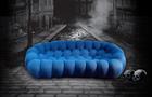 Blue Couch on the streets of London
