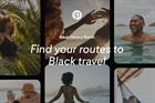Pinterest Black vacationers collage