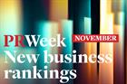 November New business rankings logo