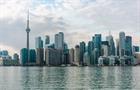 Stock art of Toronto's skyline