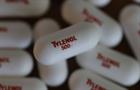 Photo illustration of a pile of Tylenol