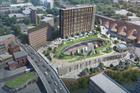 Coming up: Stockport tops transport hub with park