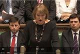 Labour deputy leader Harriet Harman during prime minister's questions (Pic: BBC)