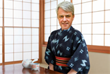 Lansley as he might look in his kimono